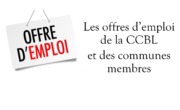 Les offres d’emploi de la CCBL et des communes membres