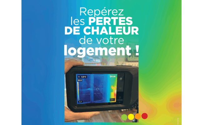 Repérez les pertes de chaleur de votre logement