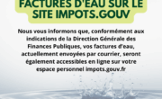 Factures d&rsquo;eau sur IMPOTS.GOUV